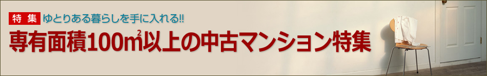 広々100㎡以上