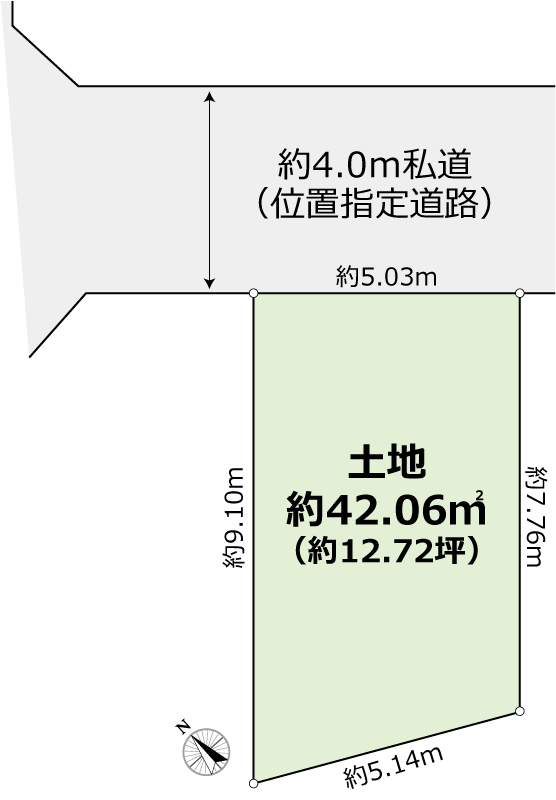 板橋区大谷口２丁目　建築条件付売地