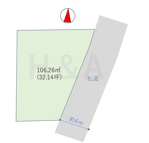 目黒区目黒本町６丁目　１区画