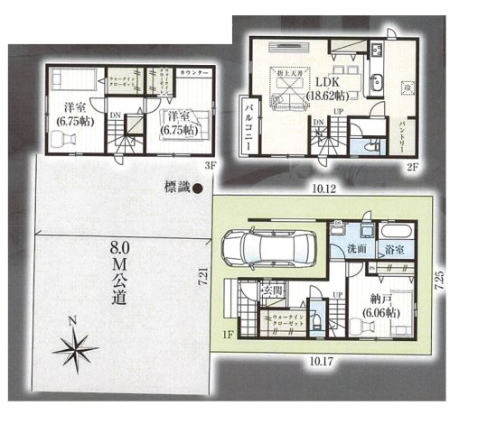 江戸川区中葛西２丁目新築戸建