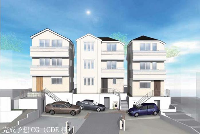 板橋区中台1丁目新築戸建全3棟。