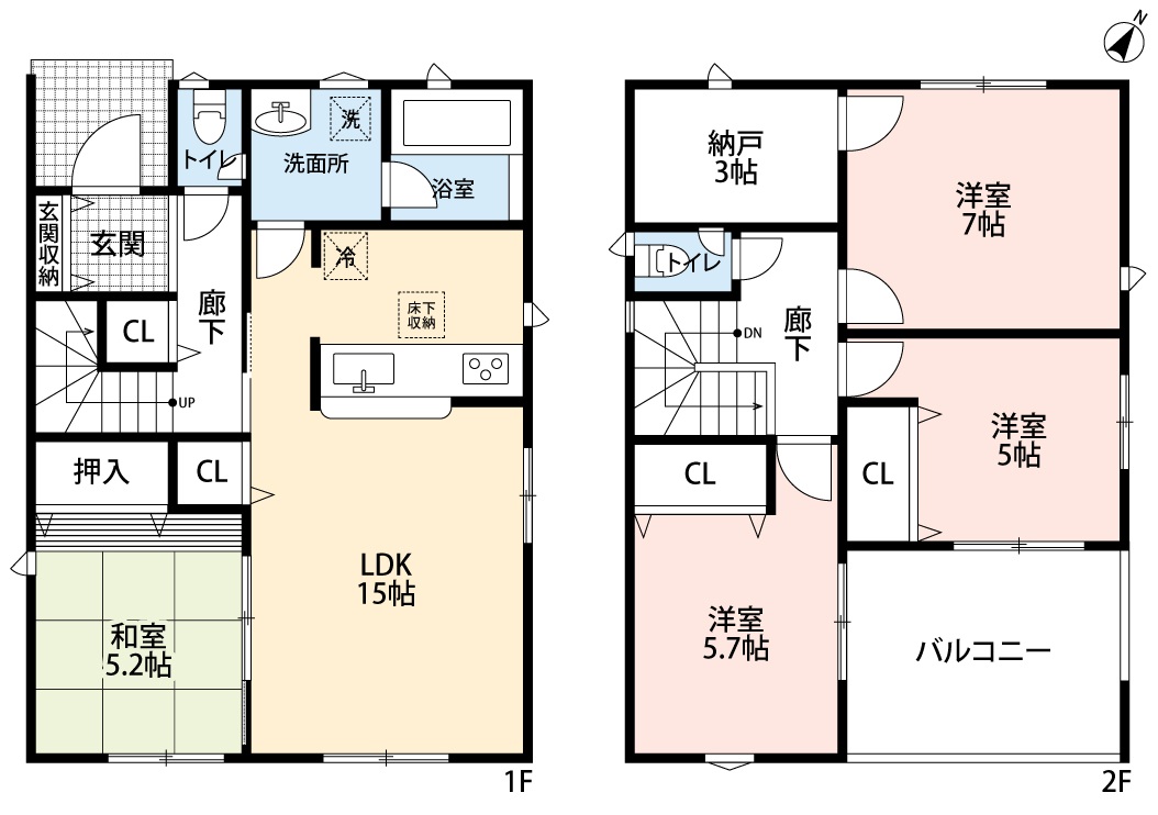 小牧市大字池之内　新築戸建　２号棟