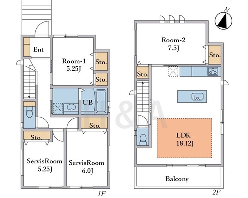 大田区南久が原２丁目　１号棟
