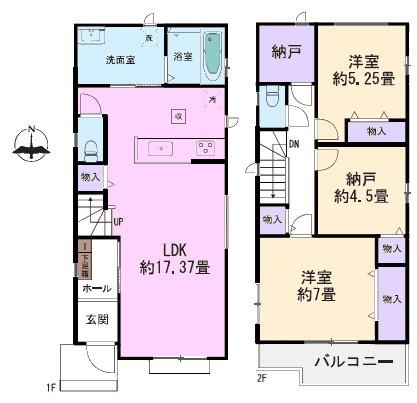 守山区川西新築分譲住宅　C号棟