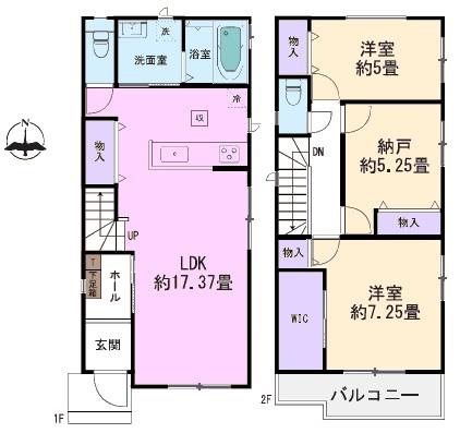 守山区川西新築分譲住宅　B号棟