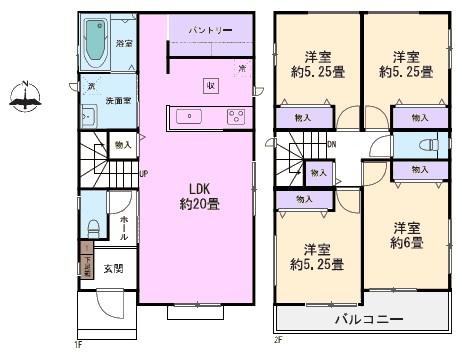 守山区川西新築分譲住宅　A号棟
