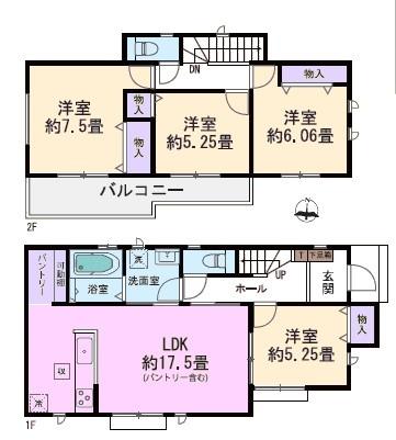 瀬戸市坂上町新築分譲住宅　1号棟