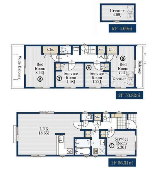 新築分譲戸建　馬込　全3棟