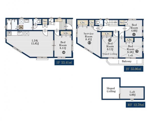 新築分譲戸建　馬込　全3棟