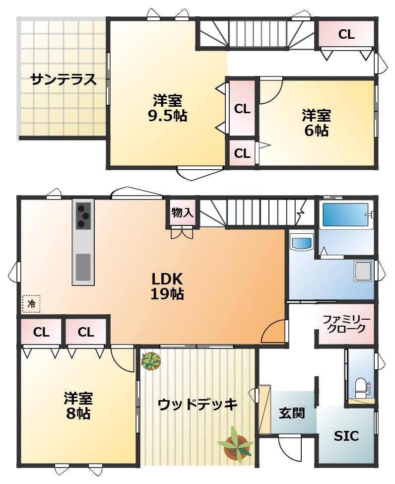 宇都宮市富士見町　1号棟