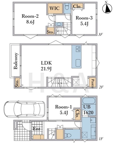 品川区南大井５丁目　１棟