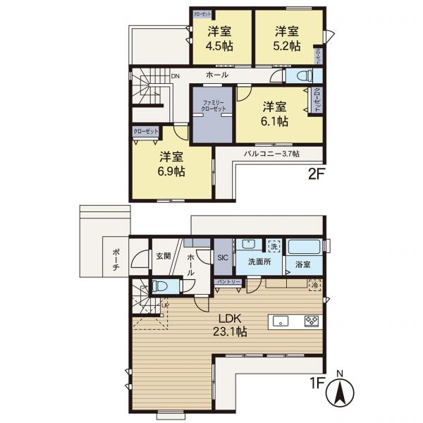 【安心を買うなら、朝日土地建物へ】町田市東玉川学園２丁目 新築戸建