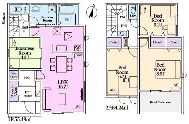 瀬戸市川西町新築分譲住宅　１号棟