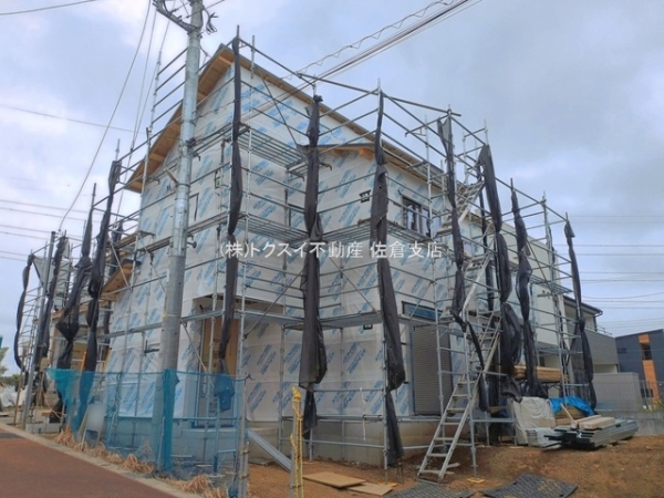 四街道市内黒田2号棟新築戸建全2棟