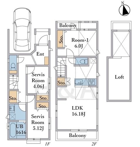 大田区久が原３丁目　C号棟