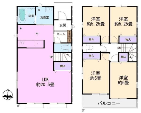 守山区川北町新築分譲住宅　B号棟