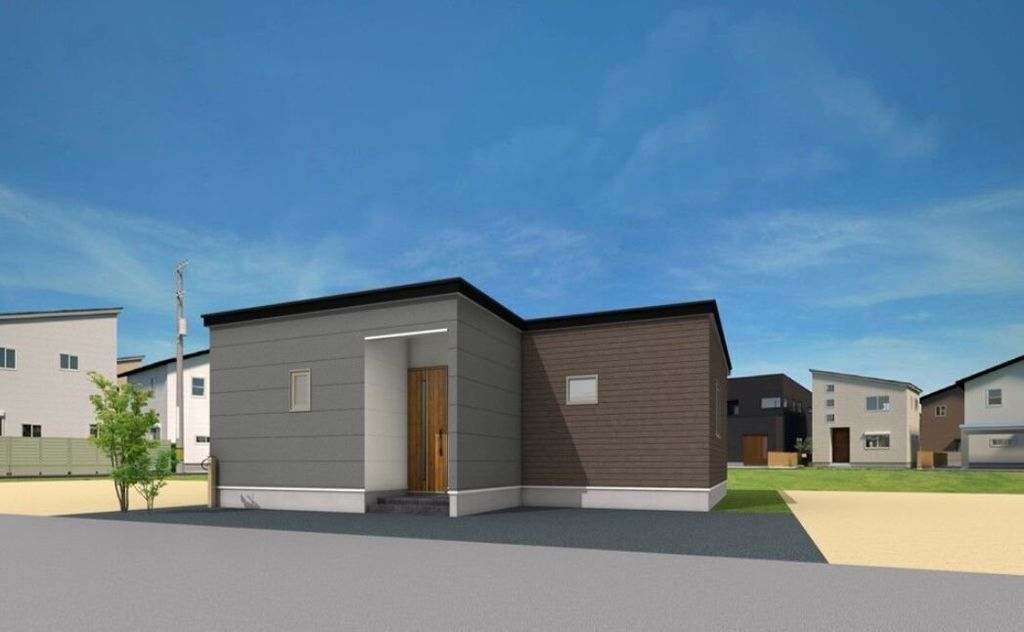 西１９条南２丁目　Ｂ棟　新築平屋