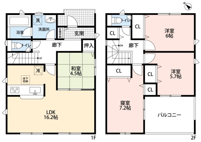 小牧市大字大草　新築戸建　１号棟