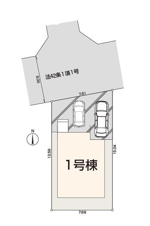 青梅市新町第４１　新築分譲住宅　全１棟　１号棟