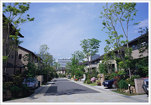 安全で美しい街区計画　イメージ画像