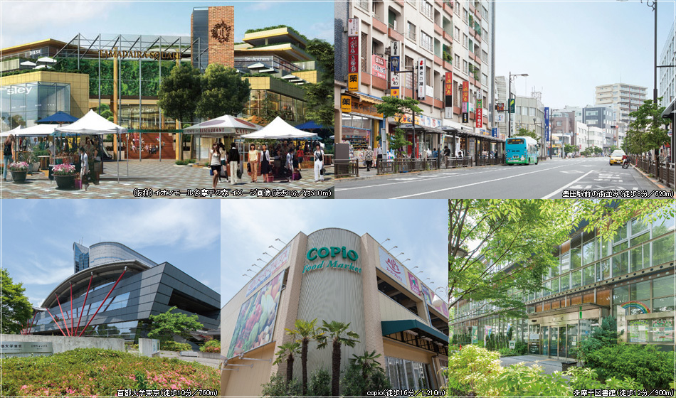 Point3 将来的にも心強い買い物の利便性と駅への近さ
