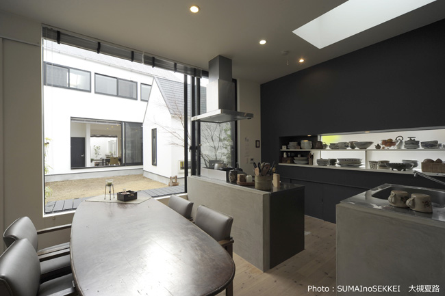 親世帯リビングダイニング