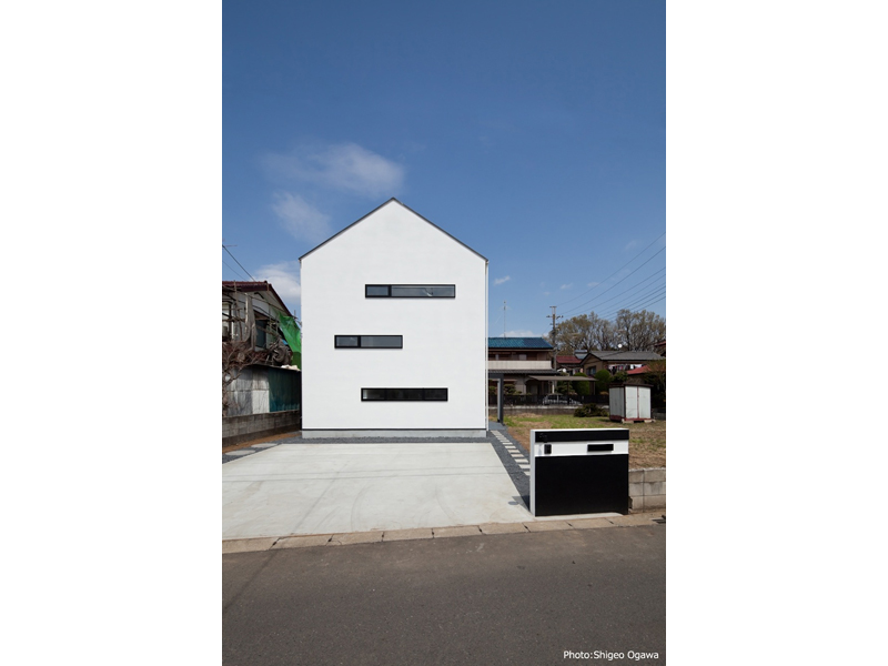 ミニマルな外観