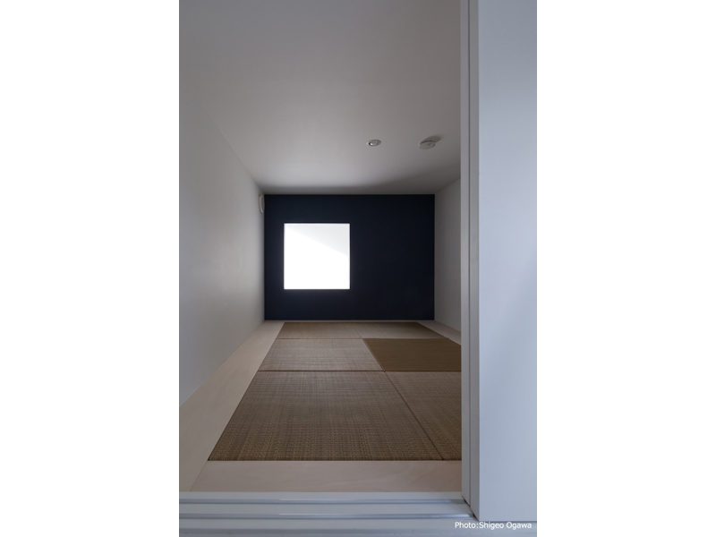 中間階に位置する予備室