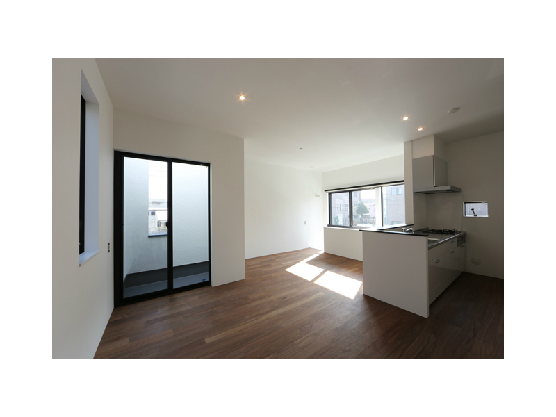 兄室のリビングダイニング