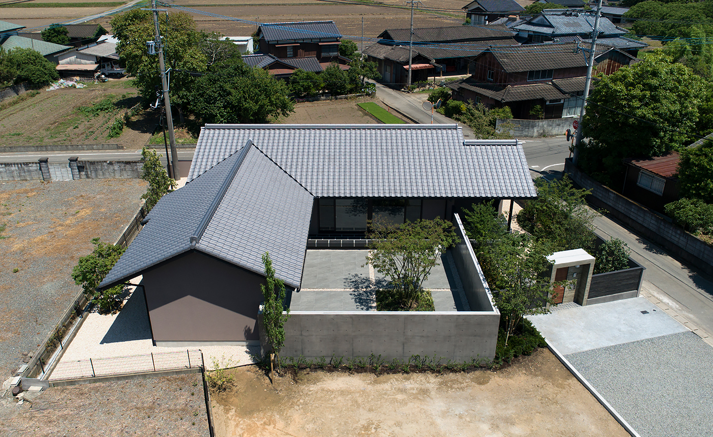 /reform-mitsumori/郊外に建つ終の棲家としての平屋