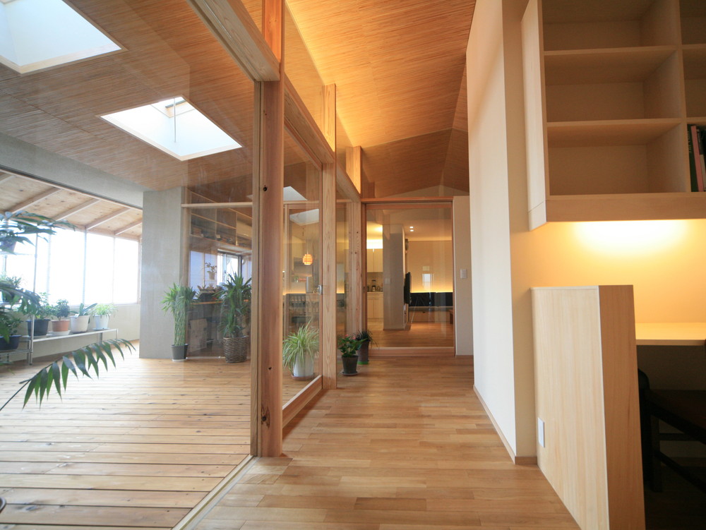 書斎とインナーテラス
