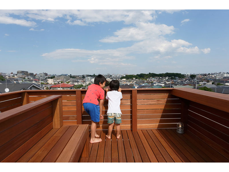 ルーフテラス。