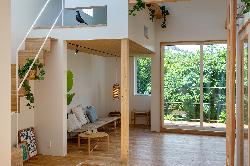 【再建築不可物件をリノベーション-弦巻の家】