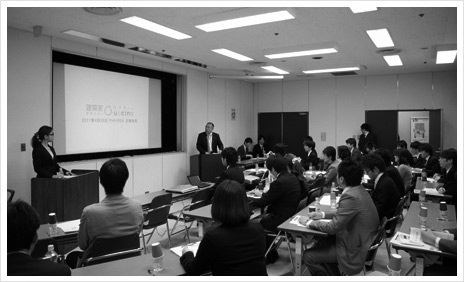多くの記者様にご参加いただきました。