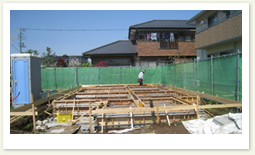 立ち上がりコンクリート