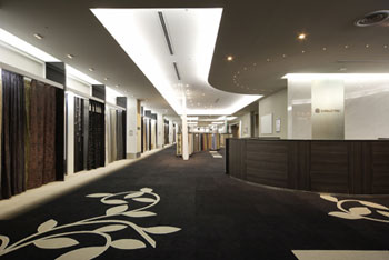 サンゲツ名古屋ショールーム　エントランス