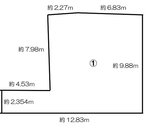 高槻市富田町1丁目　売り土地