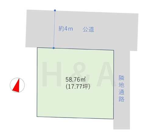 大田区東蒲田２丁目　１区画