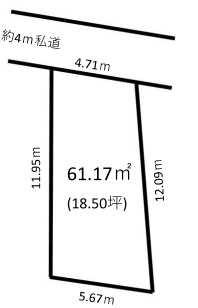 西ケ原3丁目売地