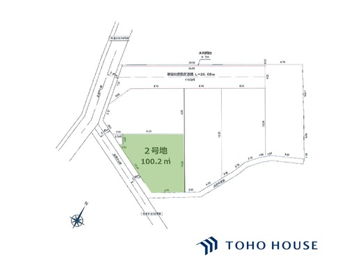 西区指扇　2号地　全5区画