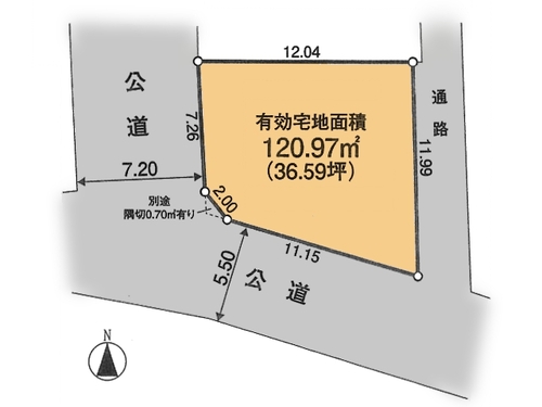 杉並区清水３丁目 土地