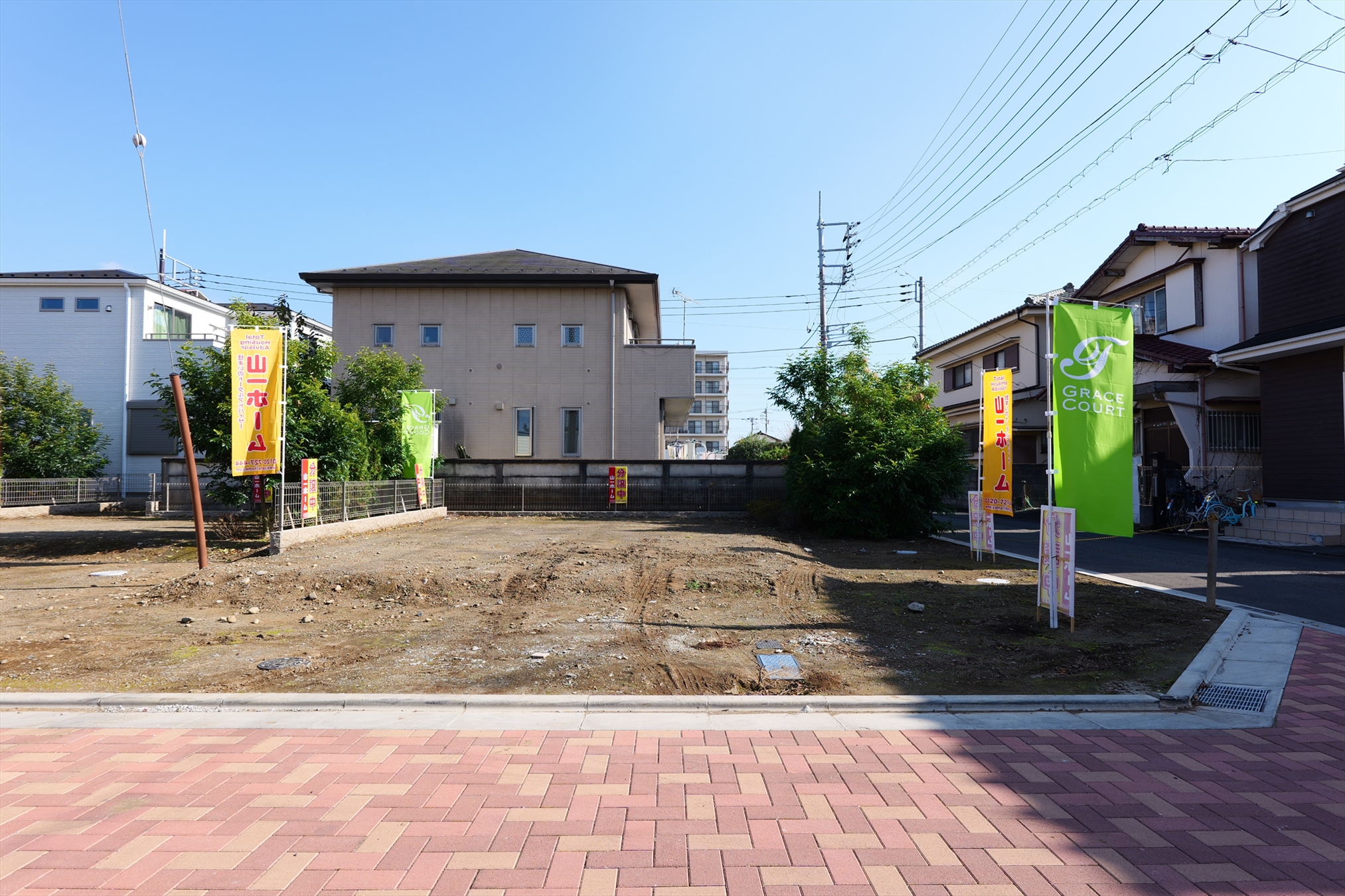 福生市武蔵野台２丁目　建築条件付き売地　全１７区画　J号区