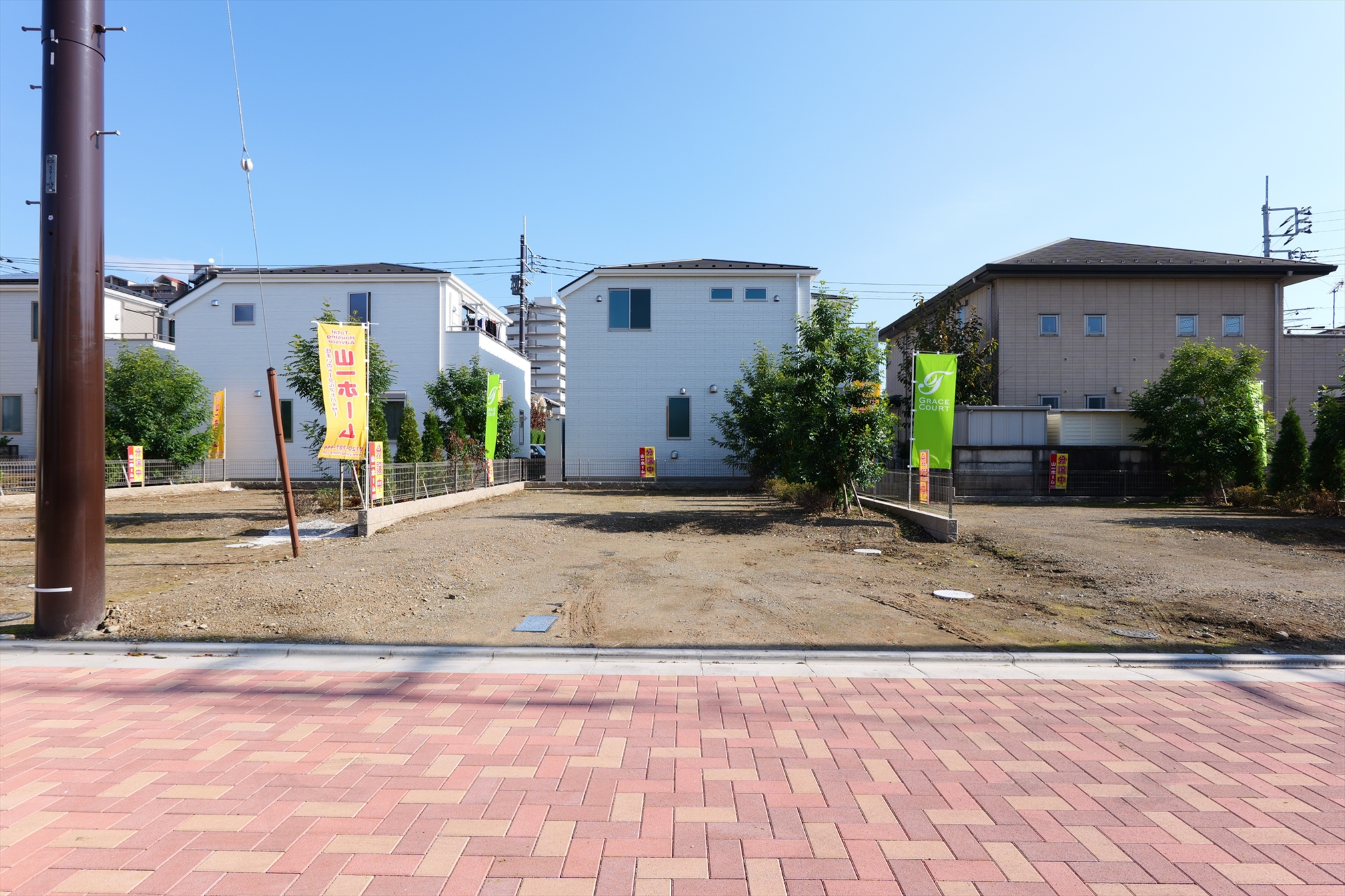 福生市武蔵野台２丁目　建築条件付き売地　全１７区画　H号区