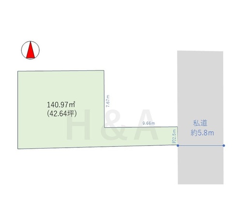 目黒区八雲３丁目　１区画