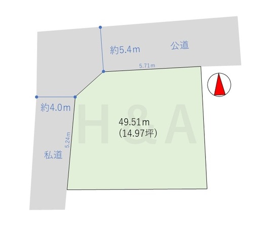 大田区大森中３丁目　１区画