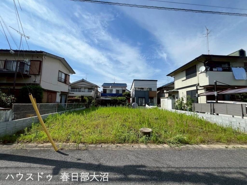 春日部市備後東8丁目　建築条件なし売土地