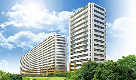 レーベンスクエア川口・外観図