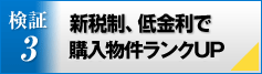 検証3／新税制、低金利で 予算アップは本当？