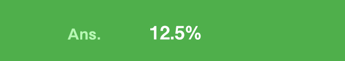12.5％