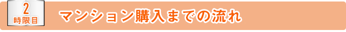 マンション購入までの流れ